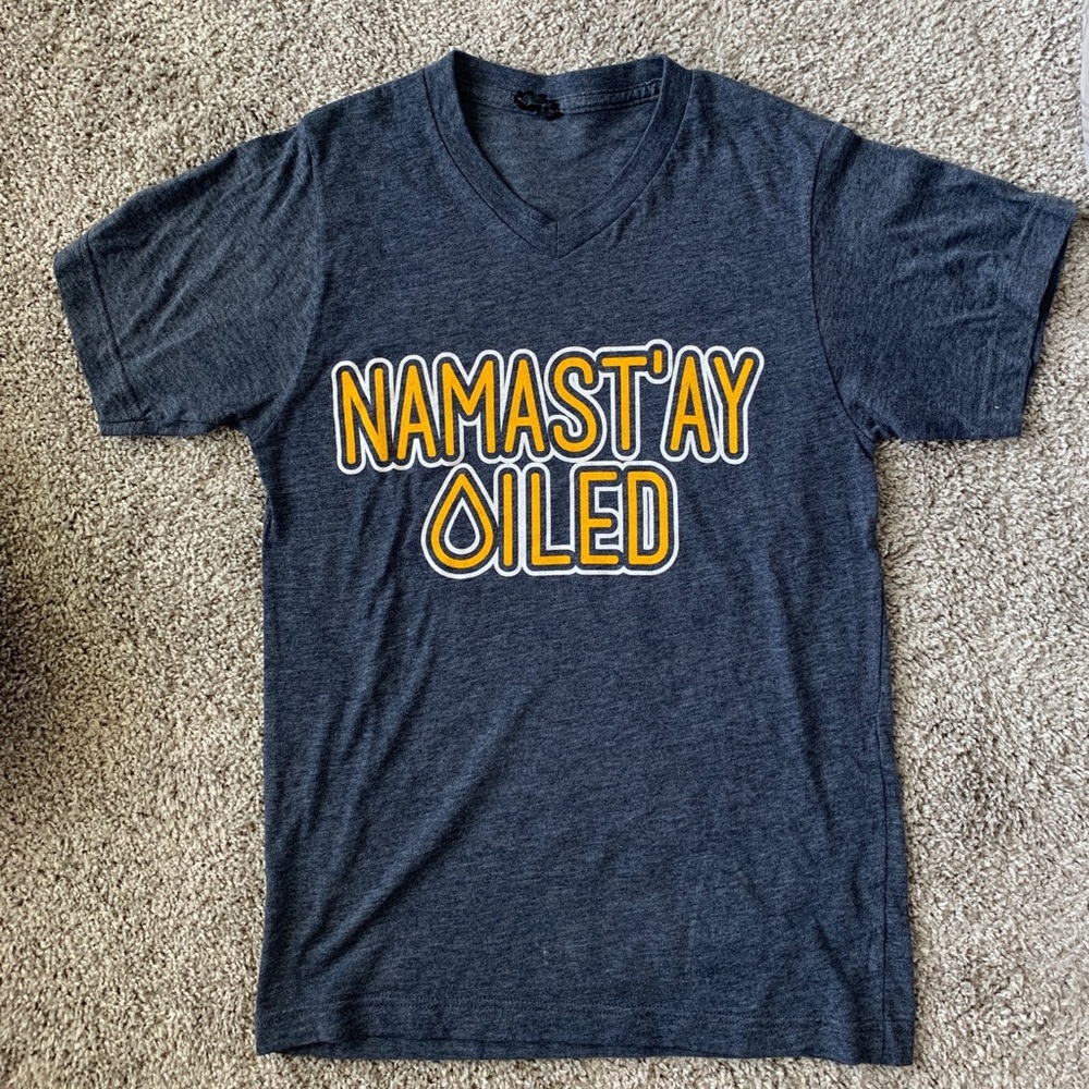 Namaste oiled shirt
